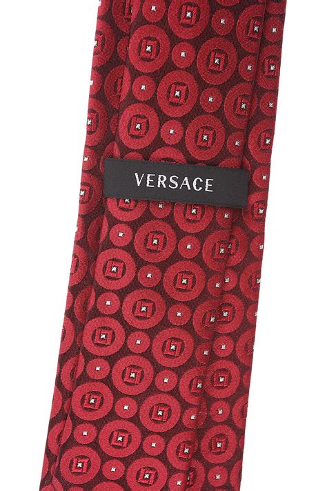 versace scarf mens red|Versace ties for men.